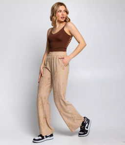 Брюки #БШ2285, бежевый