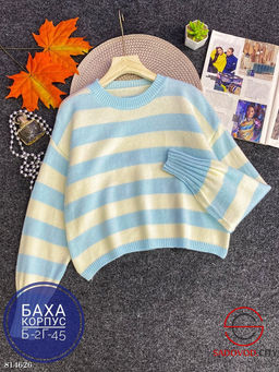 Свитер женский в полоску - Bruno фото 3