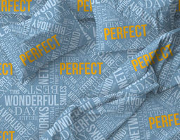 Комплект наволочек 50*70 см (2 шт.), бязь Комфорт, на пуговицах (Перфект, ниагара) - Ивановотекстиль фото 2