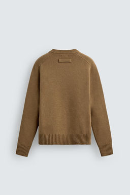 DOUBLE-FACED WOOL JUMPER - Zara фото 8