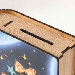 Копилка-книга для денег С Новым годом, для купюр, монет, 14?12?5 см