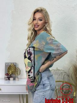 Женская футболка с принтом