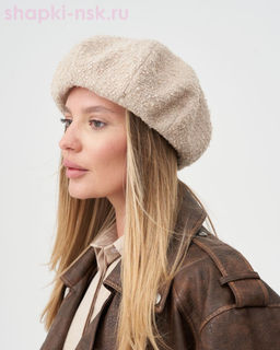 Молли ткань шанель букле Берет флис (56-58)