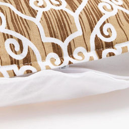 Наволочка декоративная 40х40 см, Pattern beige, 100% хлопок - Этель фото 3