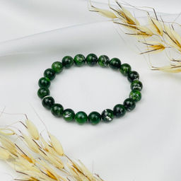 Браслет из Хромдиопсида - Радуга самоцветов фото 2