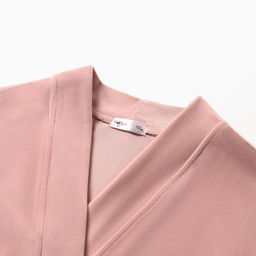 Халат домашний женский KAFTAN Plushy, размер 52-54, розовый