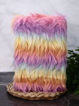 Блокнот плюшевый Rainbow lama, 21,5х14,5 см, плотность 80 гр.