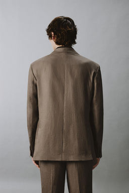 BLAZER TRAJE 100% LINO / Vis?n vigor? - Zara фото 3