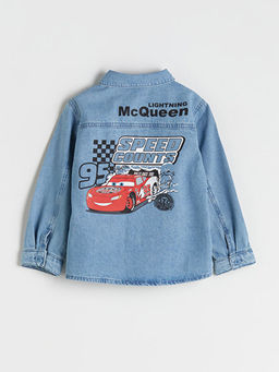 Cars Lisansl? G???s Cepli Erkek ?ocuk Jean G?mlek