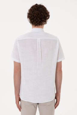 Erkek Beyaz K_sa Kollu G_mlek Sepette S_rpriz _ndirim - U.s. polo assn фото 6