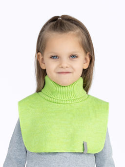 Манишка вязаная черная Ш-111 (48-54)