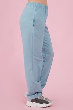 Брюки трикотажные голубые - Odis фото 8