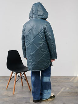 Полупальто, куртка Руди серый - Yollochka фото 7