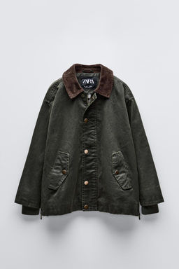 WAXED JACKET - Zara фото 4