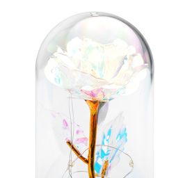 Светильник "Волшебный цветок" в коробке (прозрачный)