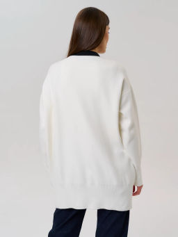 Кардиган женский 12421-54010 white/black