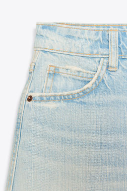 TRF DENIM MINI SKIRT - Zara фото 7