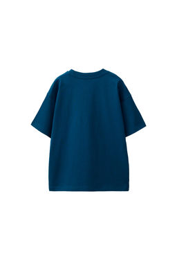 PACK TRES CAMISETAS RAYAS Y LISAS / Verde pato - Zara фото 8