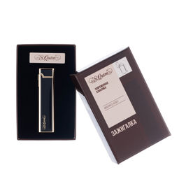 Зажигалка S.QUIRE FL086-Black фото 5