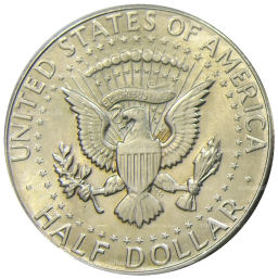 1/2 доллара (50 центов) 1968 года D США