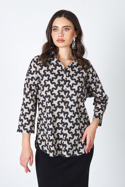 О-224 Блуза-рубашка. Уцененный товар