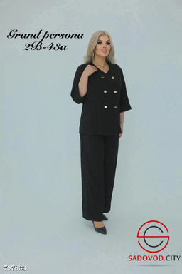 костюм женский из французского льна - Bruno фото 2