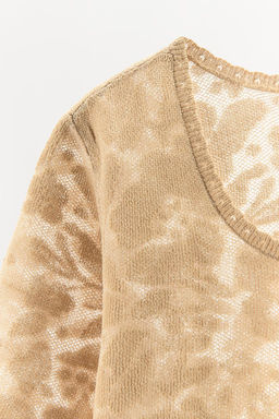 JACQUARD KNIT T-SHIRT - Zara фото 5