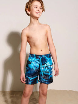 12411451 Шорты плавательные для мальчиков, средней длины