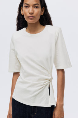 Camiseta con detalle girado - H&m фото 3