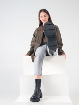 Челси 360.P.21074bl. Черный макс/Байка