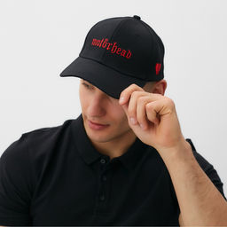 Кепка MINAKU Motorhead, чёрная, размер 56-58