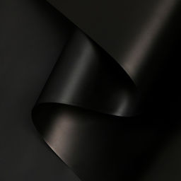 Пленка для цветов и букетов, матовая, чёрный 0.57×10 м ±1 см