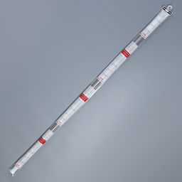 Карниз для ванной Доляна, телескопический, 130-240 см, стальной
