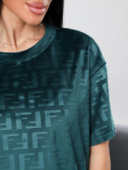 IV-CAPRIZ Чиэра-Жаккард - костюм из велюра с лайкрой  фото 8