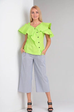 Костюм Gamma & Gracia 568 салатовый серый