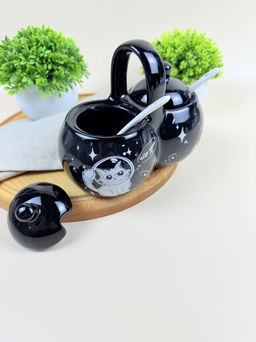 Соусница Lavenir "Космическое путешествие" 270/270 мл, 16*13*9,5 см HC230-С313 доломит 85875