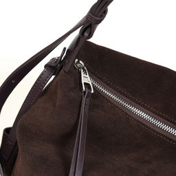 Женская сумка, замша, MIRONPAN 52080 Коричневый