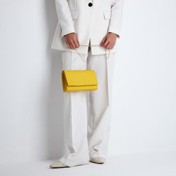 Сумка-клатч на магните, цвет жёлтый - Simaland фото 7