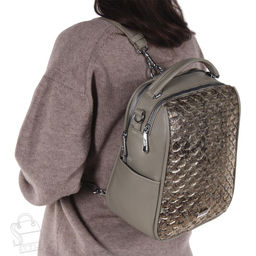 Рюкзак женский 69088-2 olive green Velina Fabbiano-Safenta/50 в Новосибирске