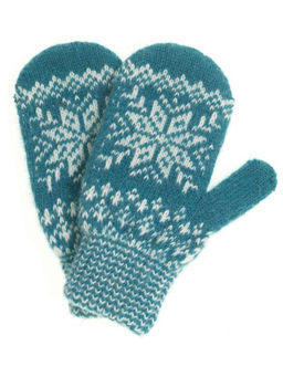 Варежки детские "Снежинка" 2 цвета 0805-6