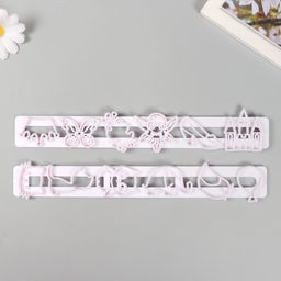 Каттеры для полимерной глины Принцесса и её друзья набор 2 шт 3,1х24,8х0,7 см