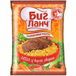 Биг Ланч Лапша ГОВЯДИНА (МОЖНО ШТУЧНО) вес 75 г