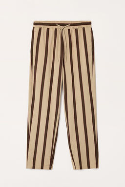 LIMITED EDITION STRIPED RELAXED FIT TROUSERS - Zara фото 5