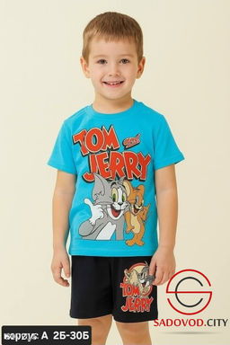 Костюм для мальчика с рисунком