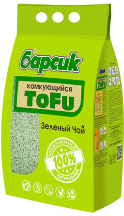 Комкующийся наполнитель TOFU Зелёный Чай 30л