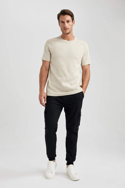 Спортивные штаны с эластичными штанинами и карманами-карго стандартного кроя - Defacto фото 2