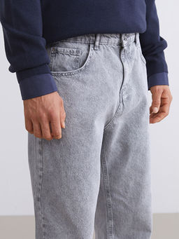 Baggy Fit Erkek Jean Pantolon