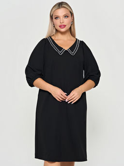 Платье 0218-2 чёрный кварц - Dora фото 125