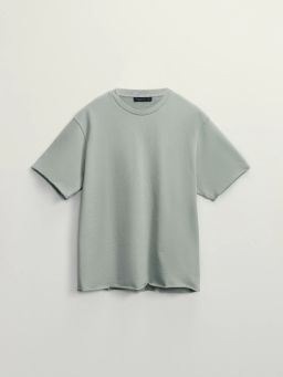 Футболка из плотного хлопка / Zarina фото 8