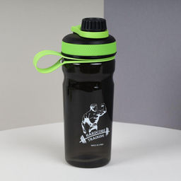 Бутылка/Шейкер YOUBETTER SHSD-600 винт.крышка, антискольз. вставка, чёрно-зелёный для спортивного питания 600ML/уп60 - Галеонтрейд фото 6